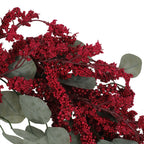 29" EUCALYPTUS/BERRY WREATH