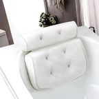 Bath Tub Pad Non-Slip Backrest Mesh Non-Slip Pad Bathroom Pillow SPA Massage Cushion 4D Suction Cup Fixed Backrest Pillow