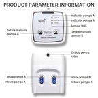 Smart WiFi Irrigation System - Dual Pump Automatic Timer Drip Kit, App Remote Control for Patio & Garden Watering