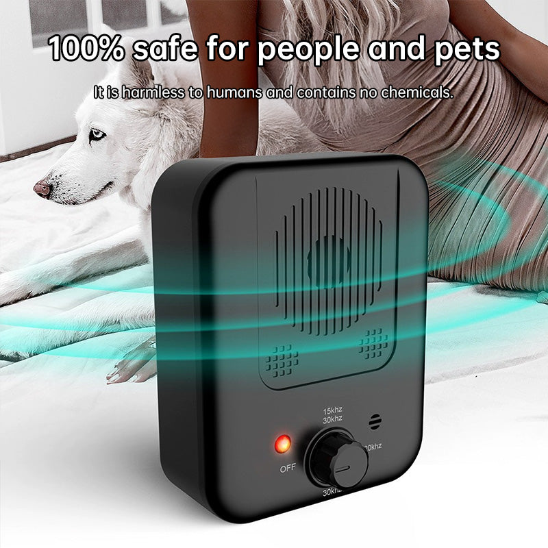 Ultrasonic Anti-Bark Device with 3 Modes for Training - IPX4 Waterproof, Suitable for Small/Medium/Large Dogs