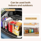 Large Transparent Plastic Storage Box - Perfect for Organizing Clothes, Quilts, Toys, and Snacks in Wardrobe & Home Use