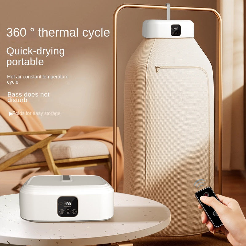 Household Clothes Drying Machine Remote Control Drying Machine for Home Use
