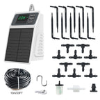 Solar Drip Irrigation System - Auto Watering Timer for Hanging Plants, Balcony & Greenhouse Use