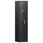 3-4 rifle and handgun safes, quick fingerprint with detachable rack and 2 adjustable gun slots