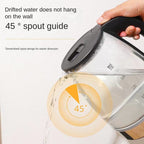High boron glass multifunctional kettle with automatic power-off LED light and electric kettle