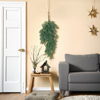 32.5" LEAVES TEARDROP WREATH