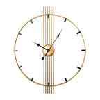 60CM Retro Decorative Wall Clock Iron Art Creative Unique Clock