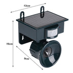 Solar Ultrasonic Animal Repeller for Birds, Deer, Cats, Dogs, and Rats