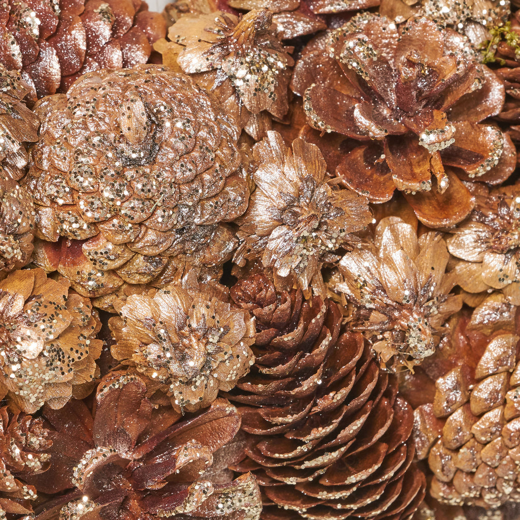 18.5'' PINE CONE WREATH