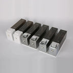 Wall Soap Dispenser Shower Dispenser Chrome Finish Square Liquid Soap