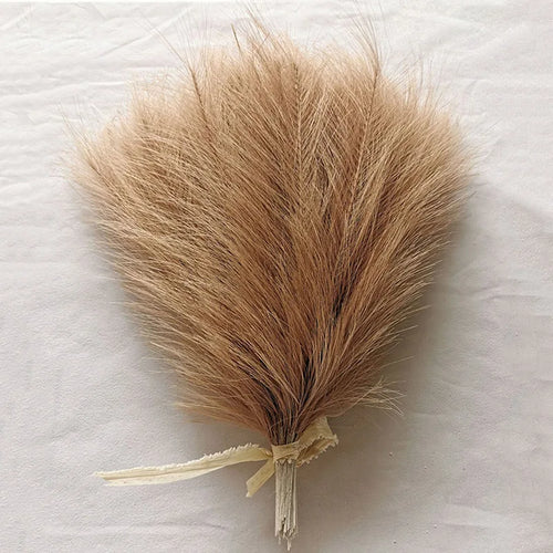 Artificial Fluffy Pampas Grass Bouquet Wedding Party Decoration Flowers