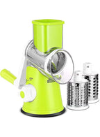 Rotary Vegetable Grater & Cutter – Multi-Function, 0.64kg | مبشرة وقطّاعة خضروات دوّارة متعددة الوظائف – الوزن 0.64 كجم